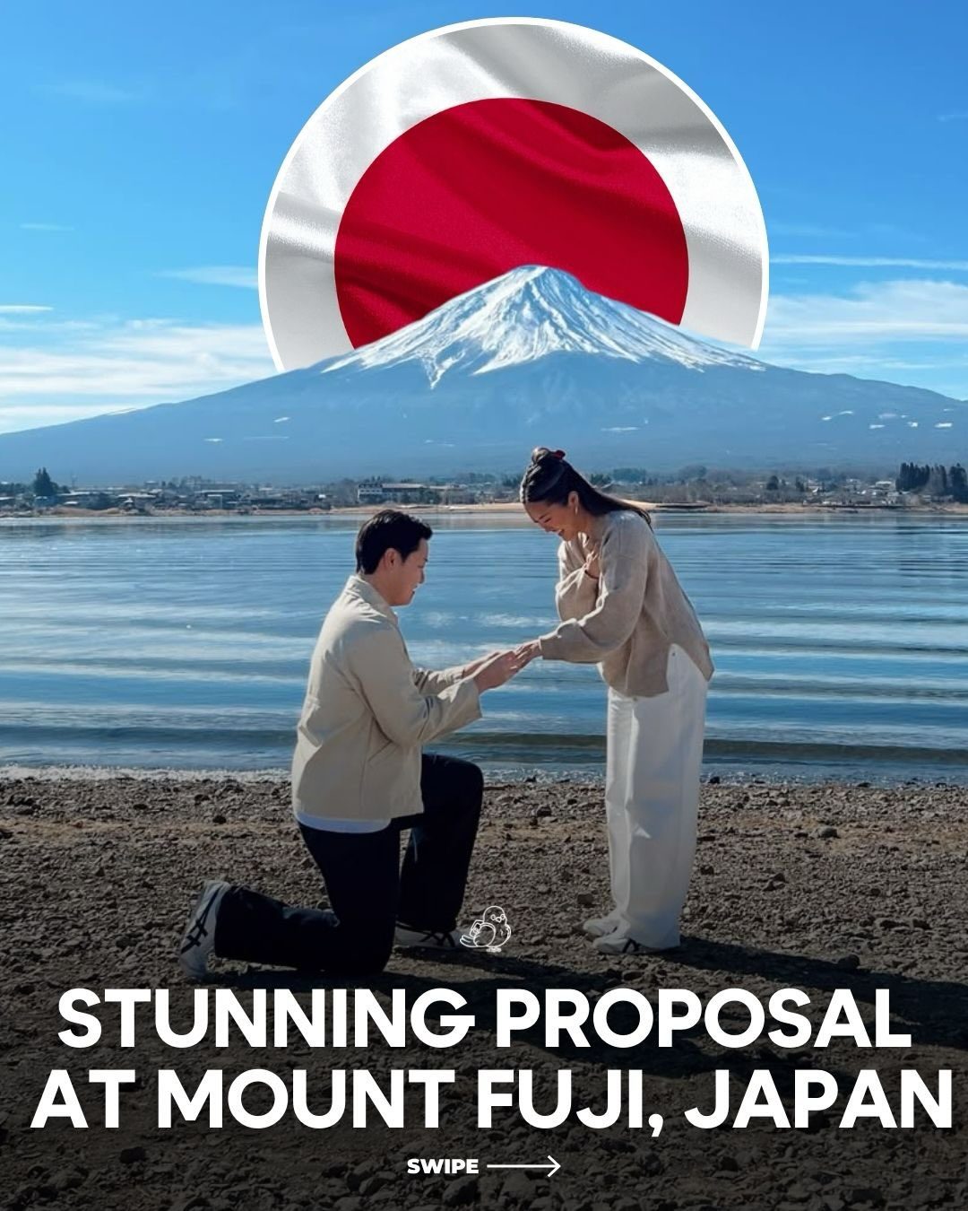 **A Proposal at Mount Fuji: A Timeless Moment of Romance**