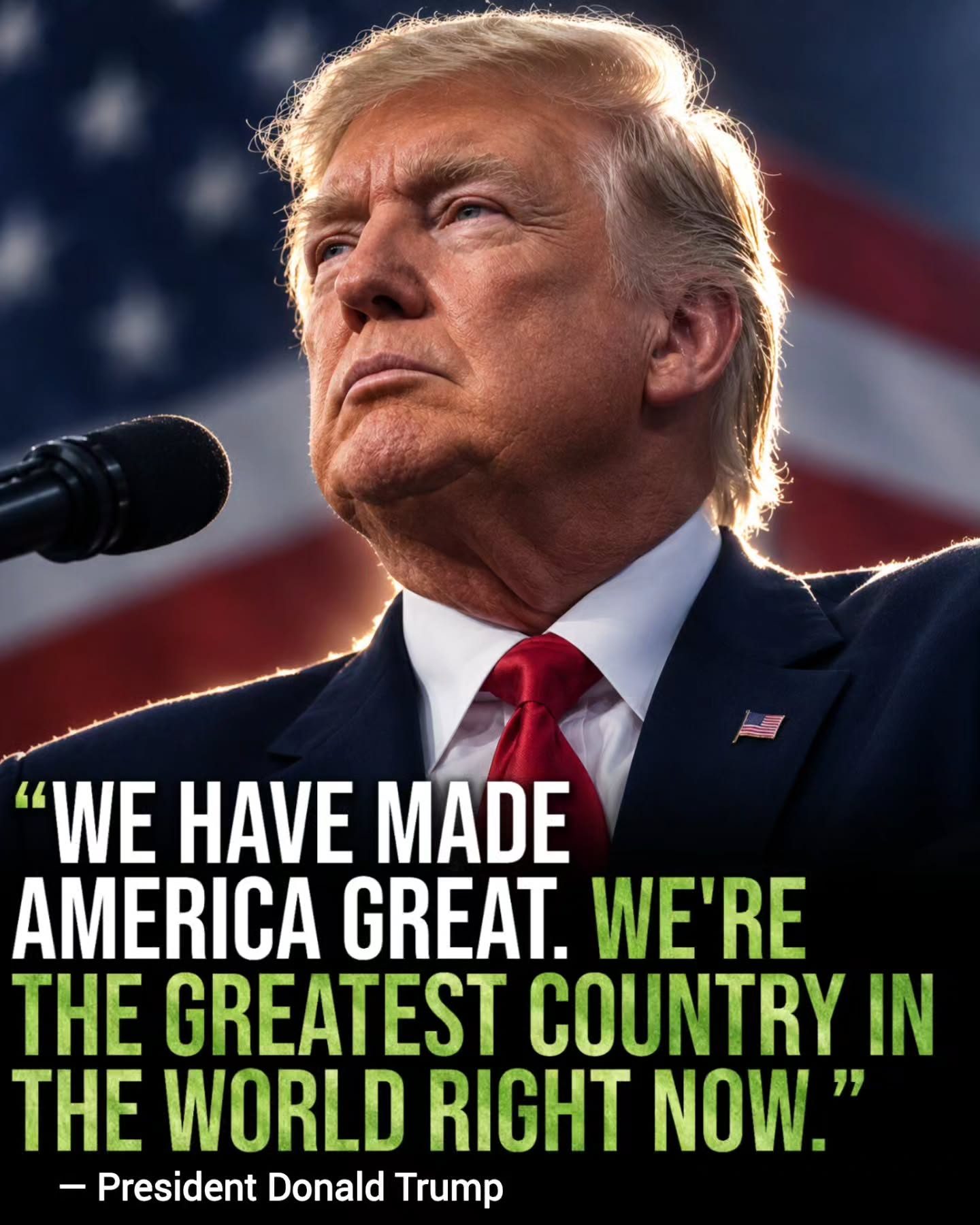 Trump's Patriotic Ad: "We've Made America Great