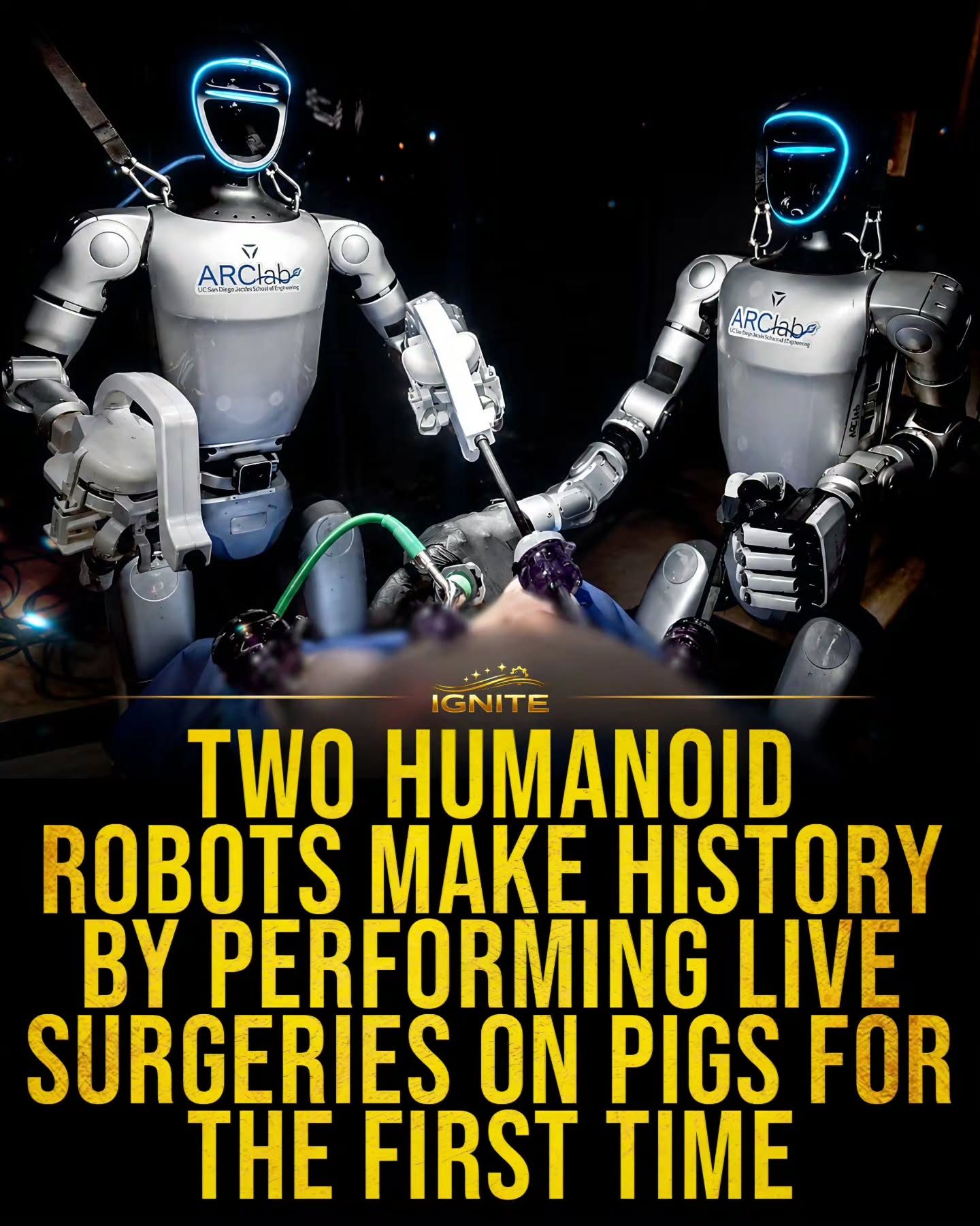 First Live Surgeries by Humanoid Robots Mark Medical Milestone