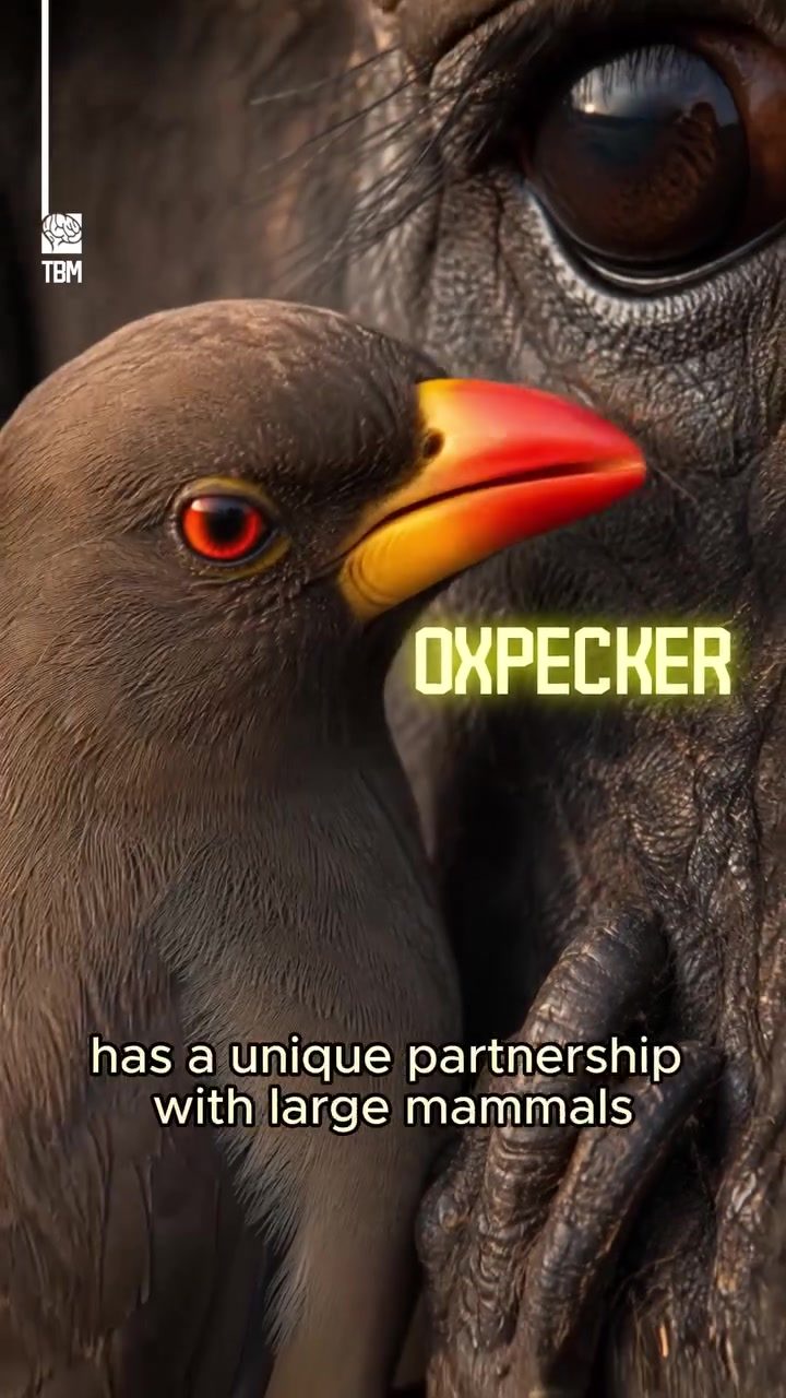 Oxpeckers and Their Complex Relationship with African Mammals