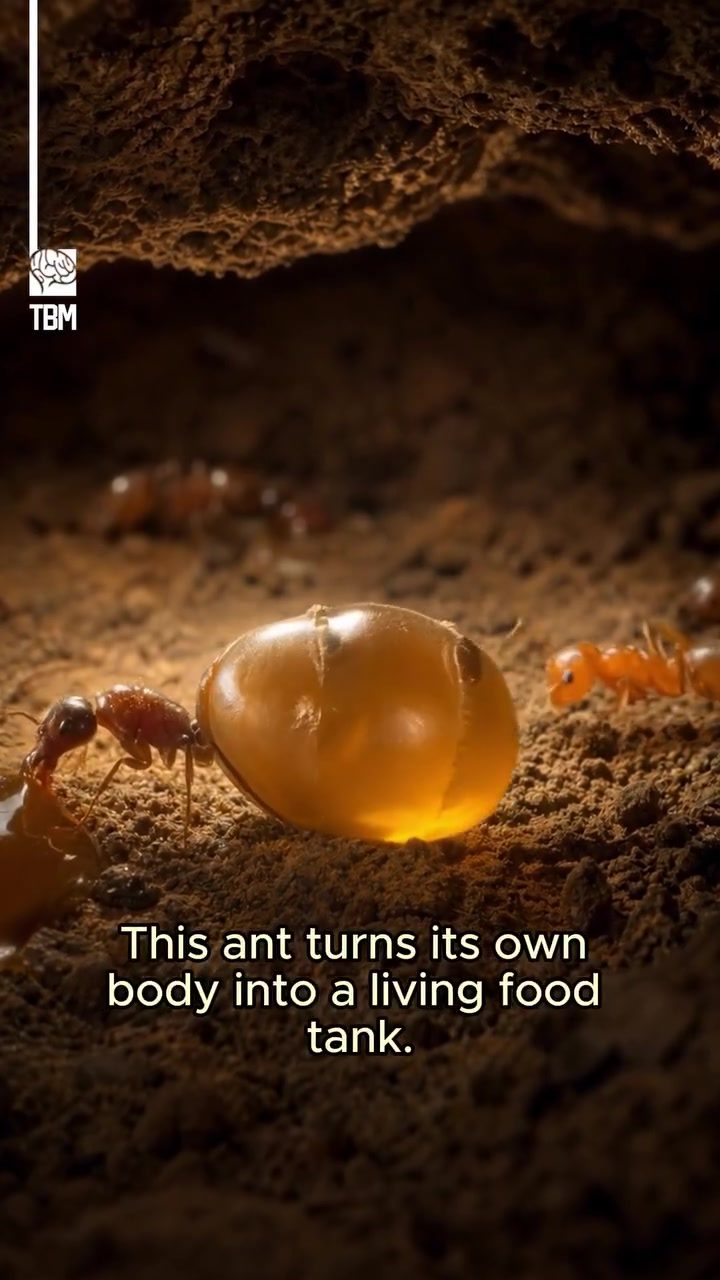 Honeypot Ants: Nature's Emergency Food Storage Solution