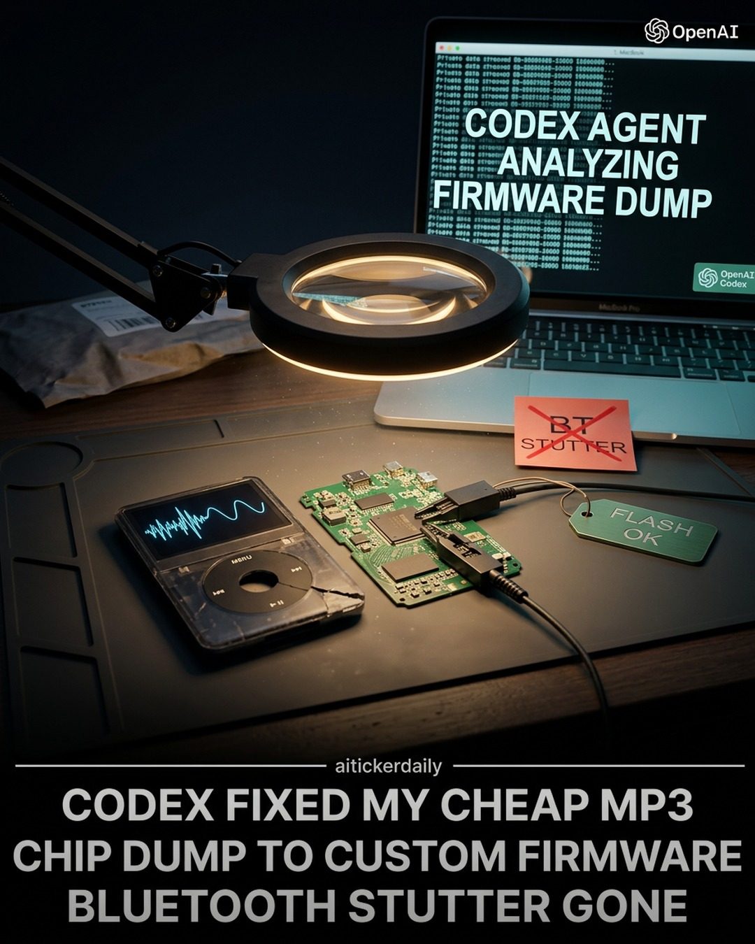 Modifying MP3 Player Firmware: Fixing Bluetooth Stutter