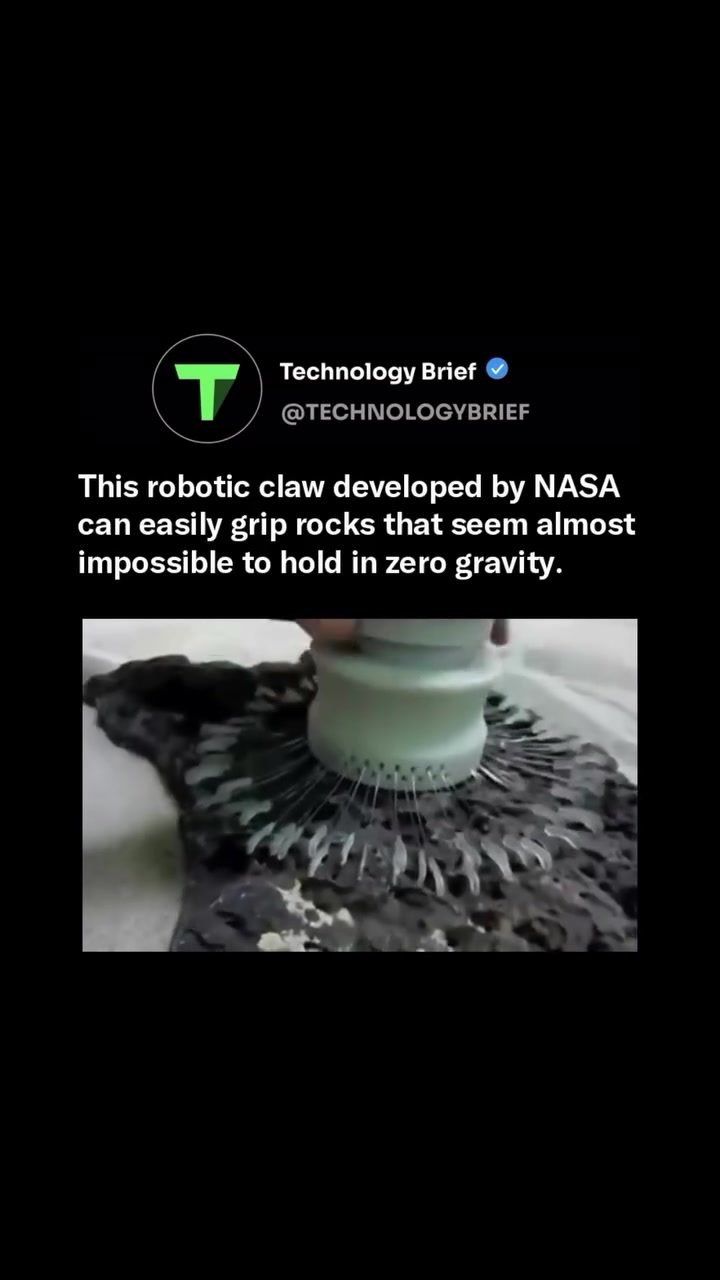 NASA's Zero Gravity Robotic Claw for Asteroid Handling