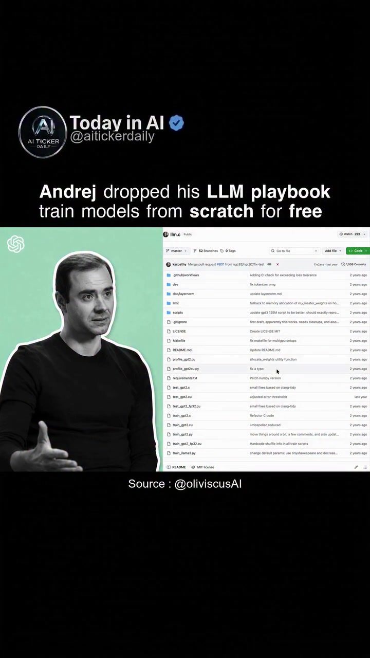 Andrej Karpathy's Guide to Training LLMs from Scratch