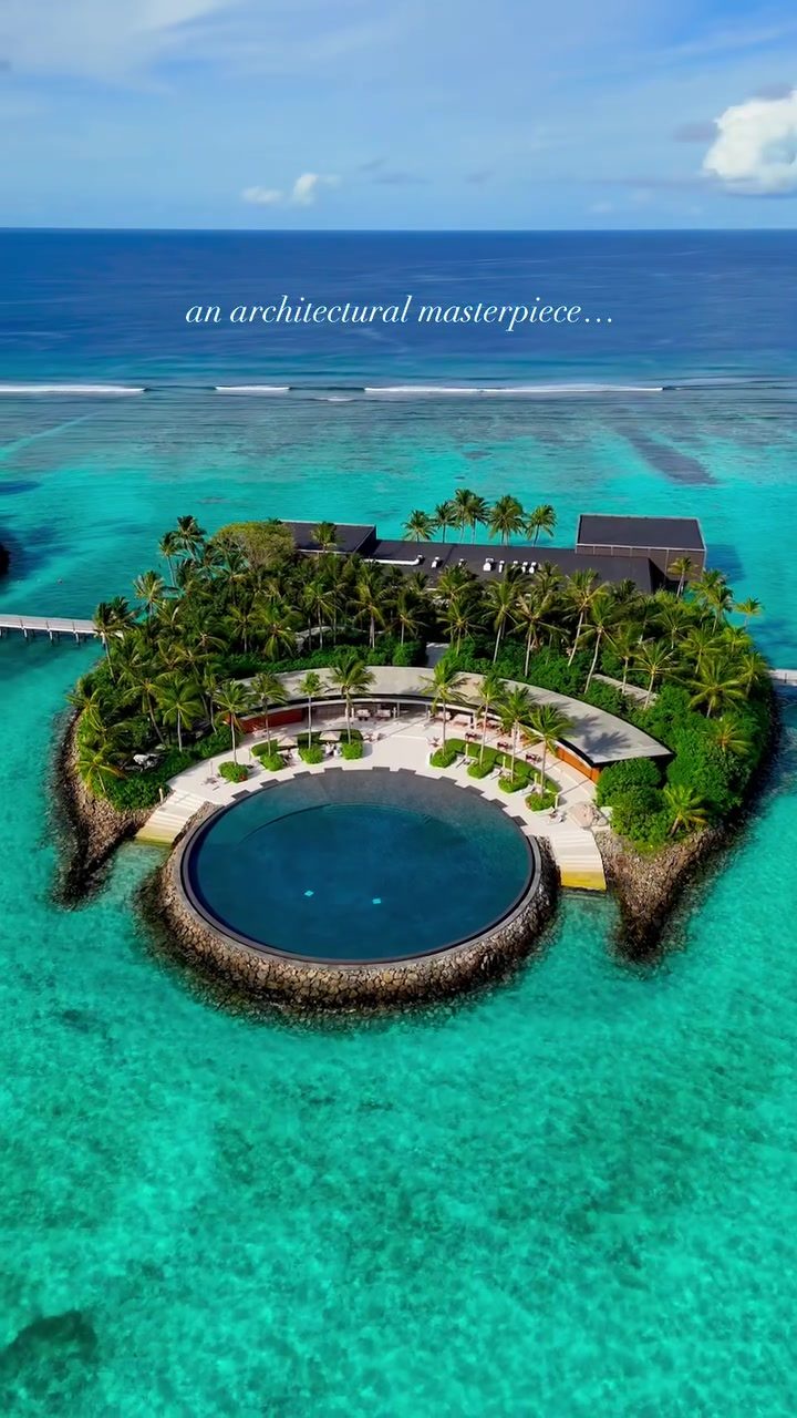 Aerial Views: Explore The Ritz-Carlton Maldives Luxury Bungalows