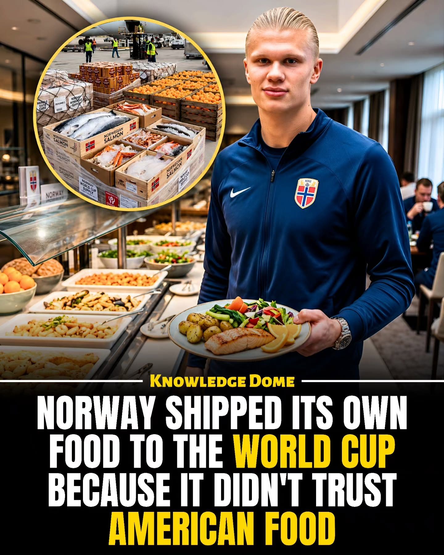 Why Norway's Football Team Brought 1000kg of Food to the World Cup