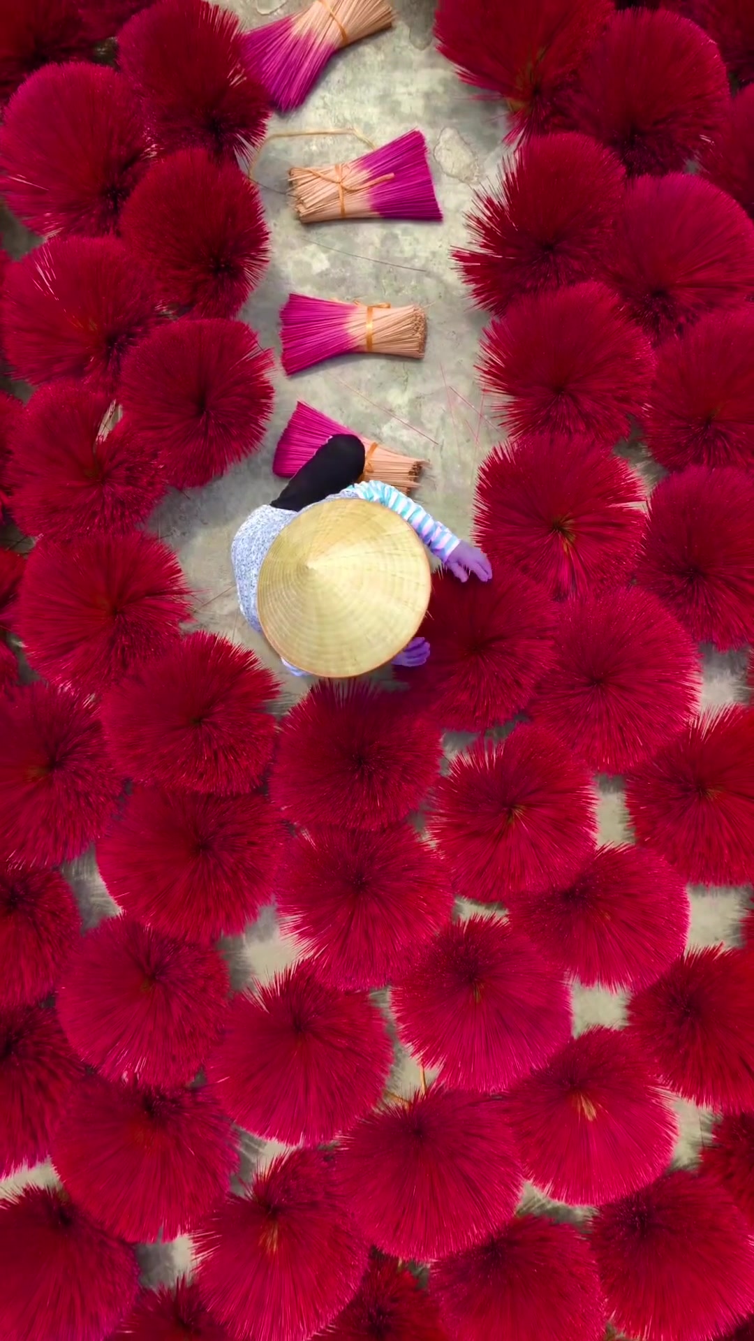 Traditional Incense Making in Hanoi, Vietnam