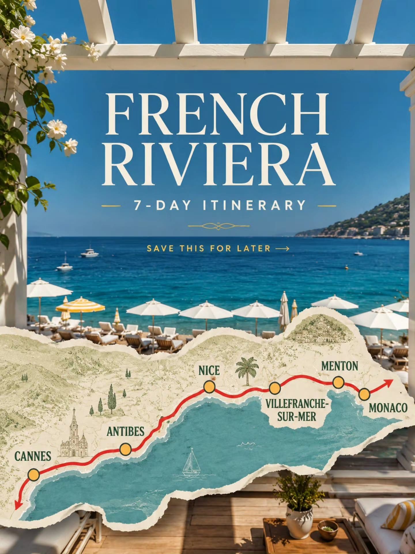 Explore the French Riviera: 7-Day Itinerary for Iconic Destinations
