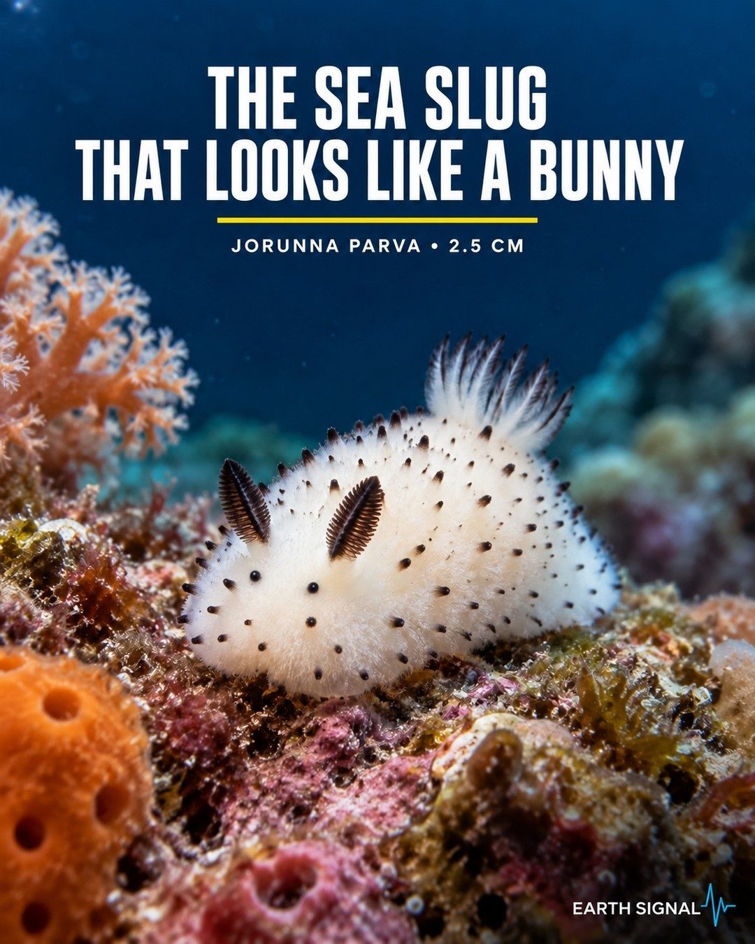 Jorunna Parva: The Bunny Sea Slug