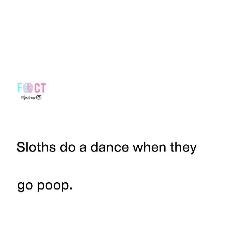 Sloths' Surprising Defecation Dance