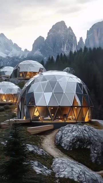 Glamorous Mountain Dome Stays: Luxury Meets Nature