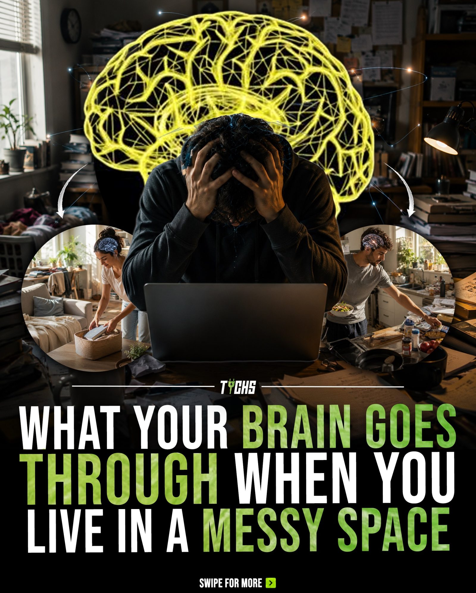 How Messy Spaces Affect Your Brain and Focus