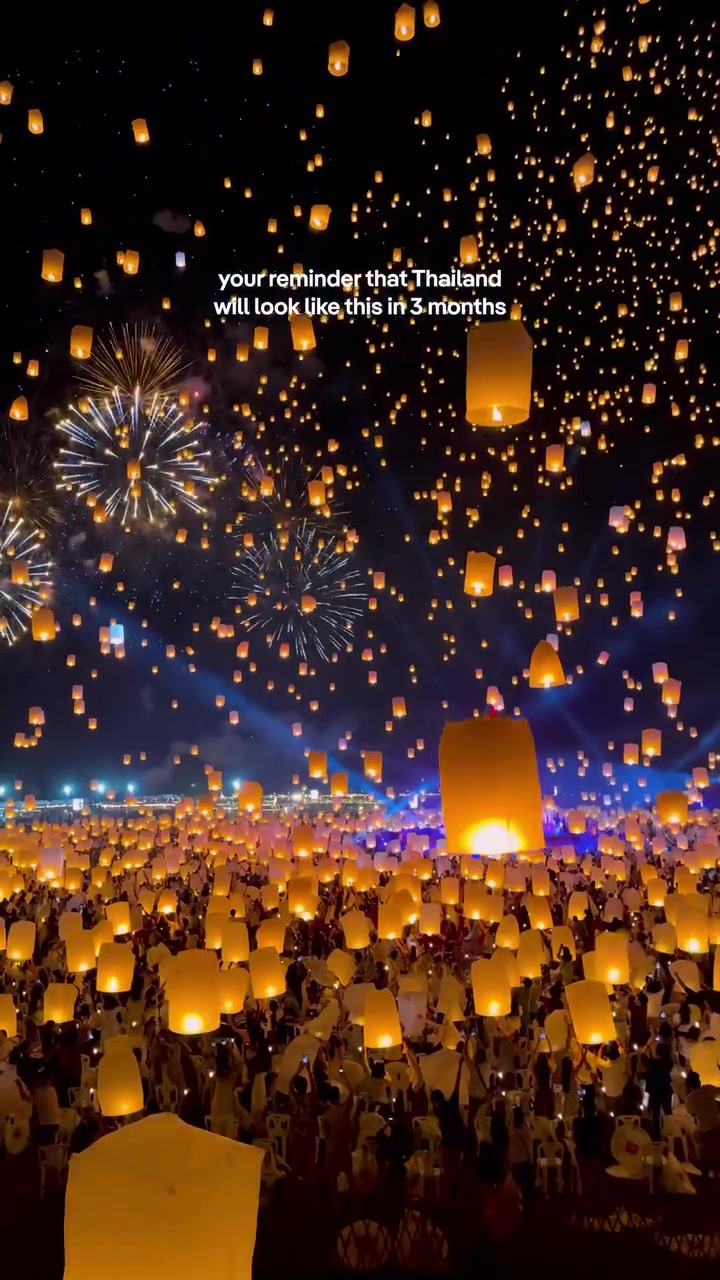 Thailand Sky Lantern Festival: A Visual Spectacle