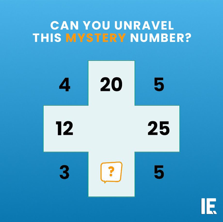Solve This Number Puzzle in a Cross Shape