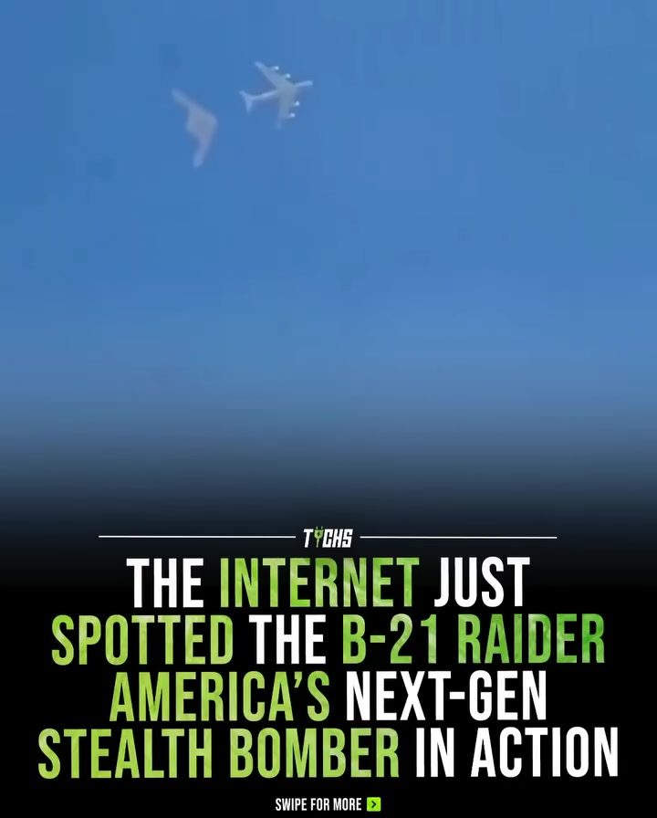 B-21 Raider Stealth Bomber: Aerial Refueling Test