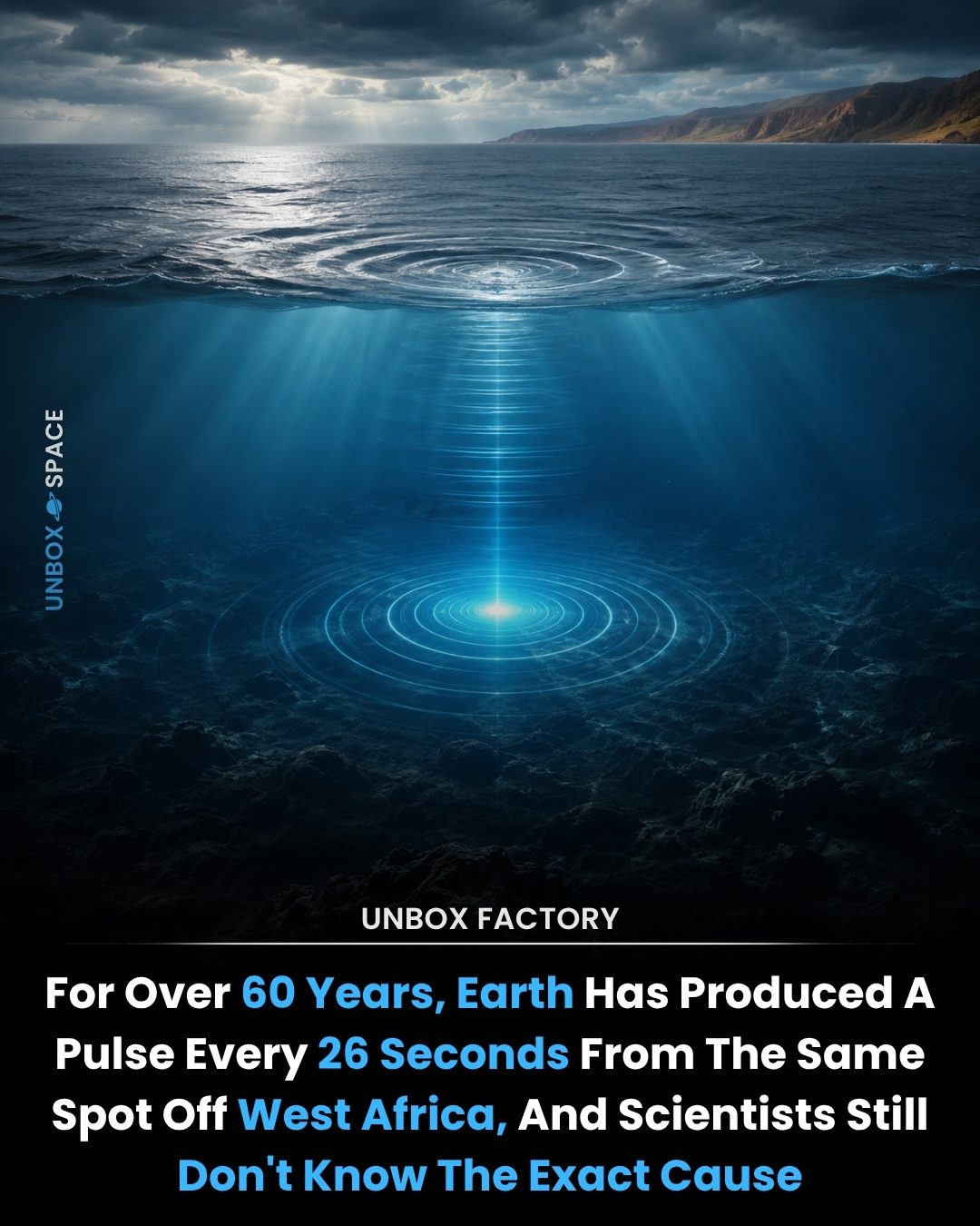 The Enigmatic Earth Pulse: Mystery off West Africa