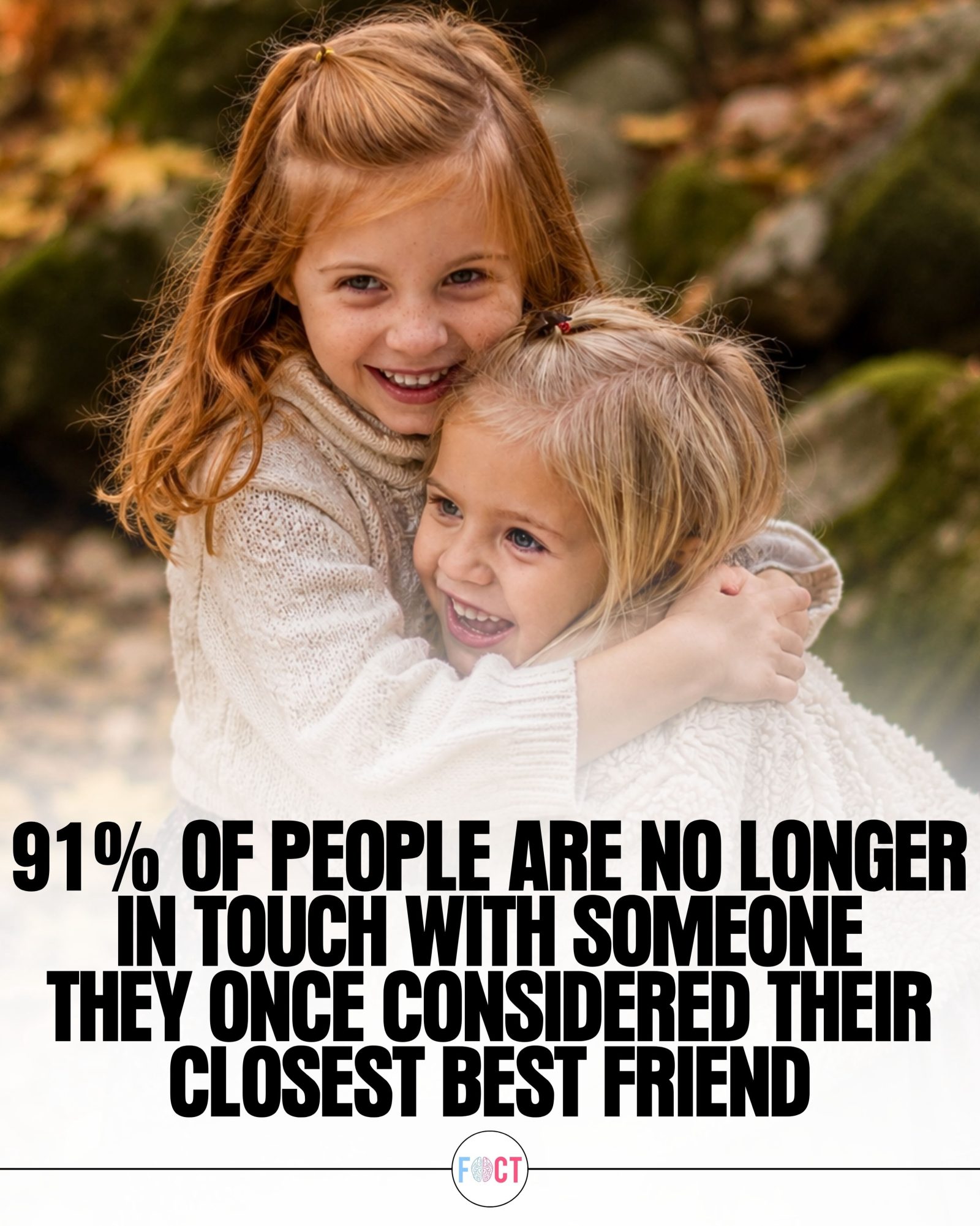 Why 91% of People Lose Touch With Former Best Friends