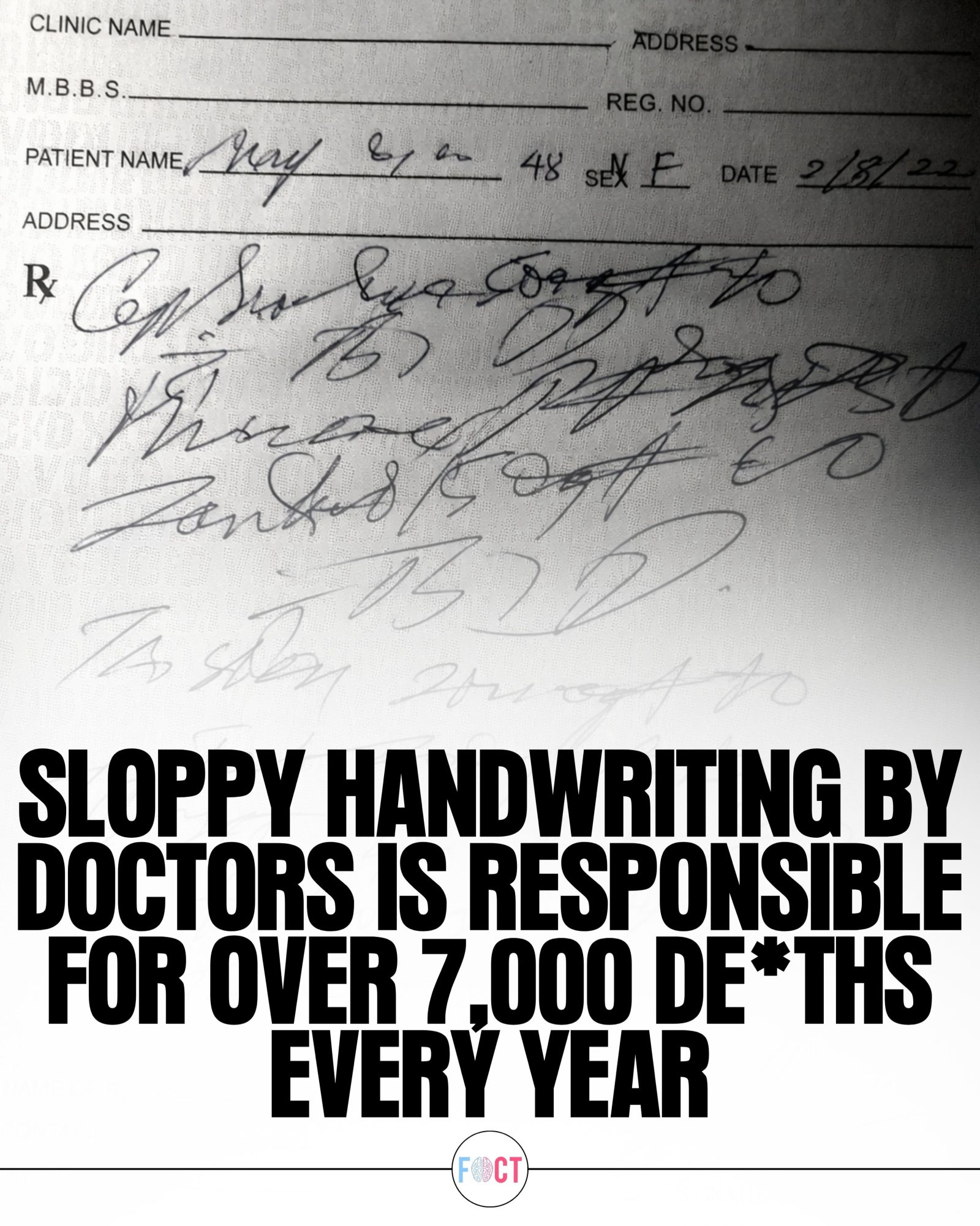 The Hidden Dangers of Unreadable Prescriptions