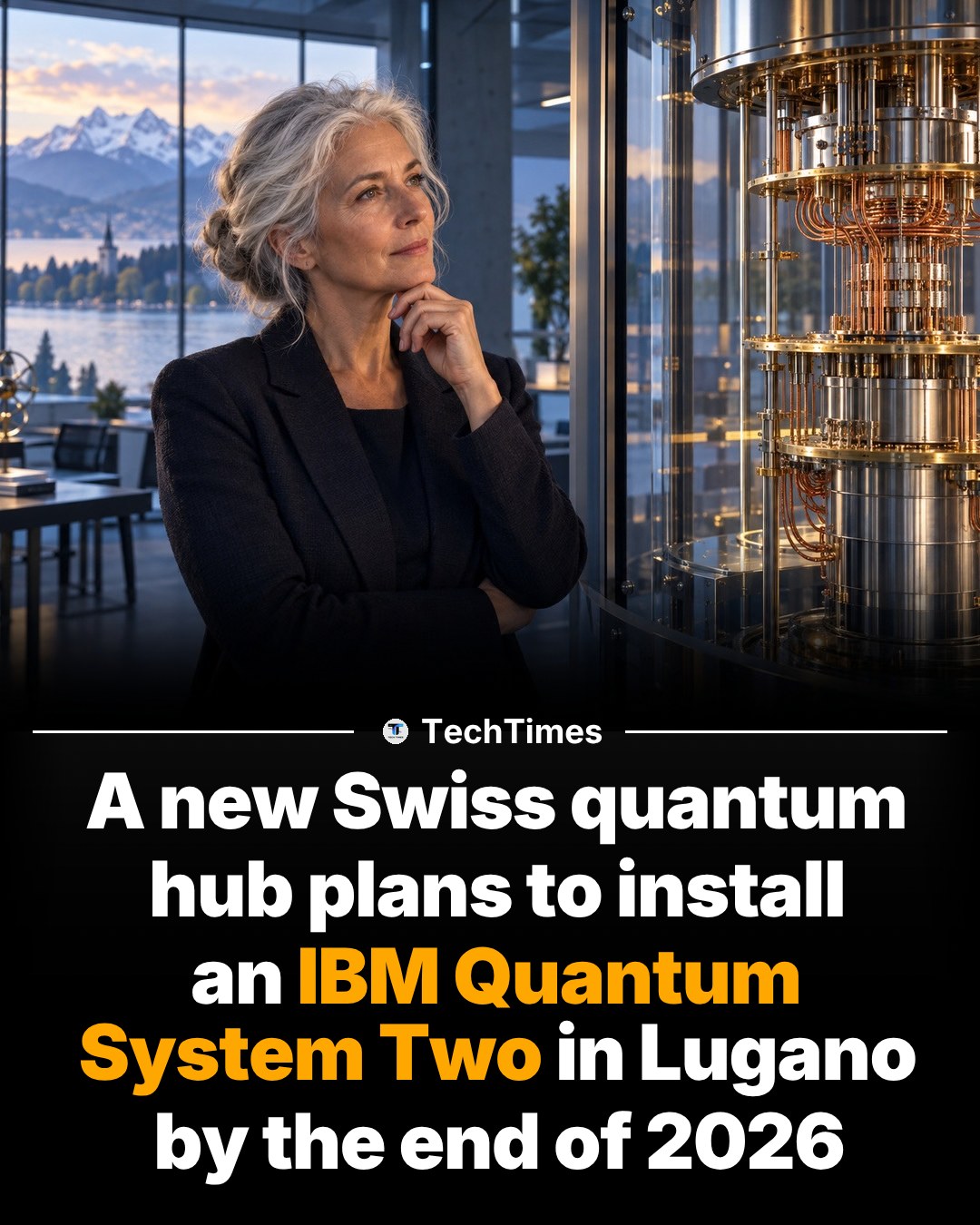 IBM Quantum System Two Installation in Lugano