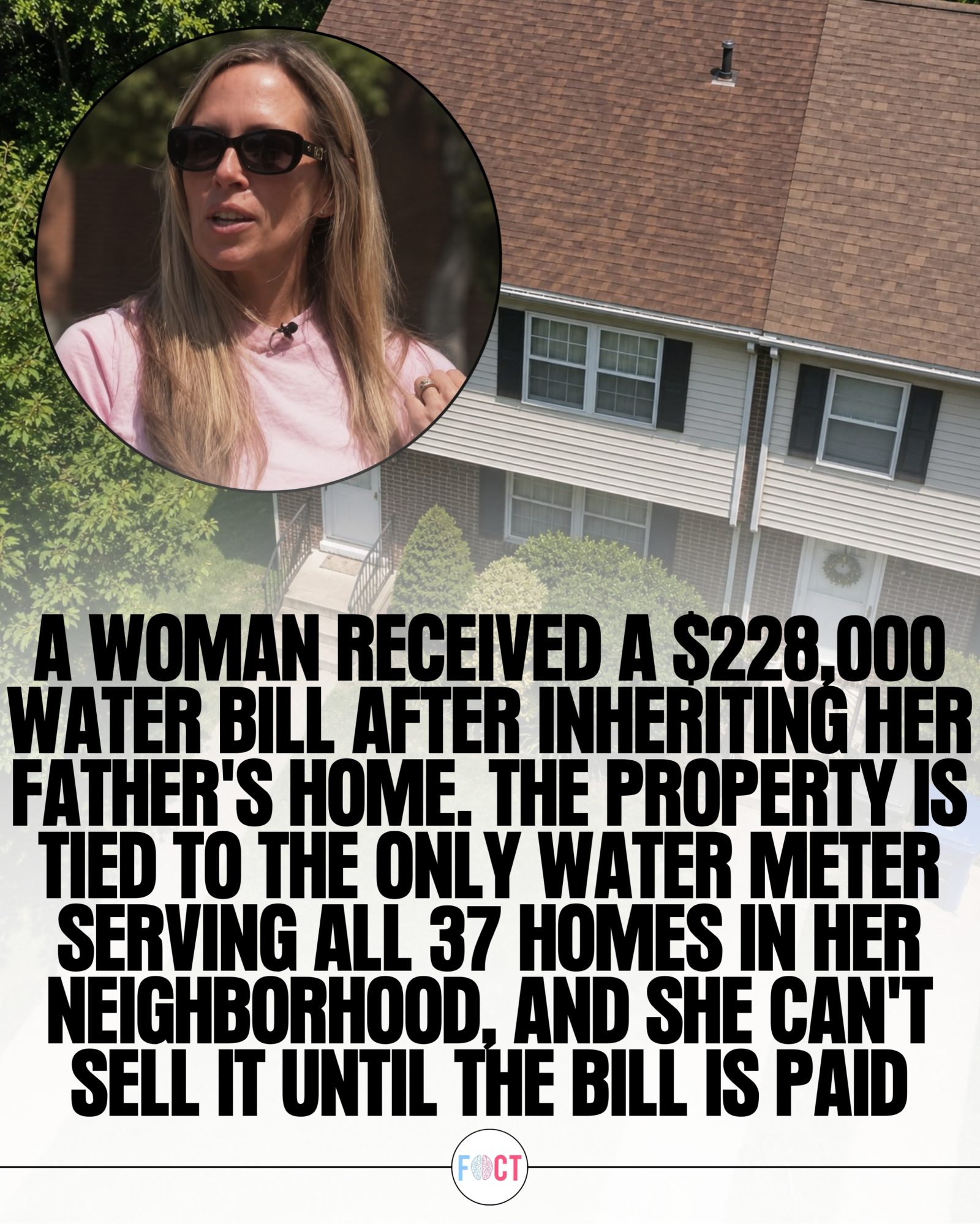 Woman Stuck with $228K Water Bill After Inheriting Baltimore Home