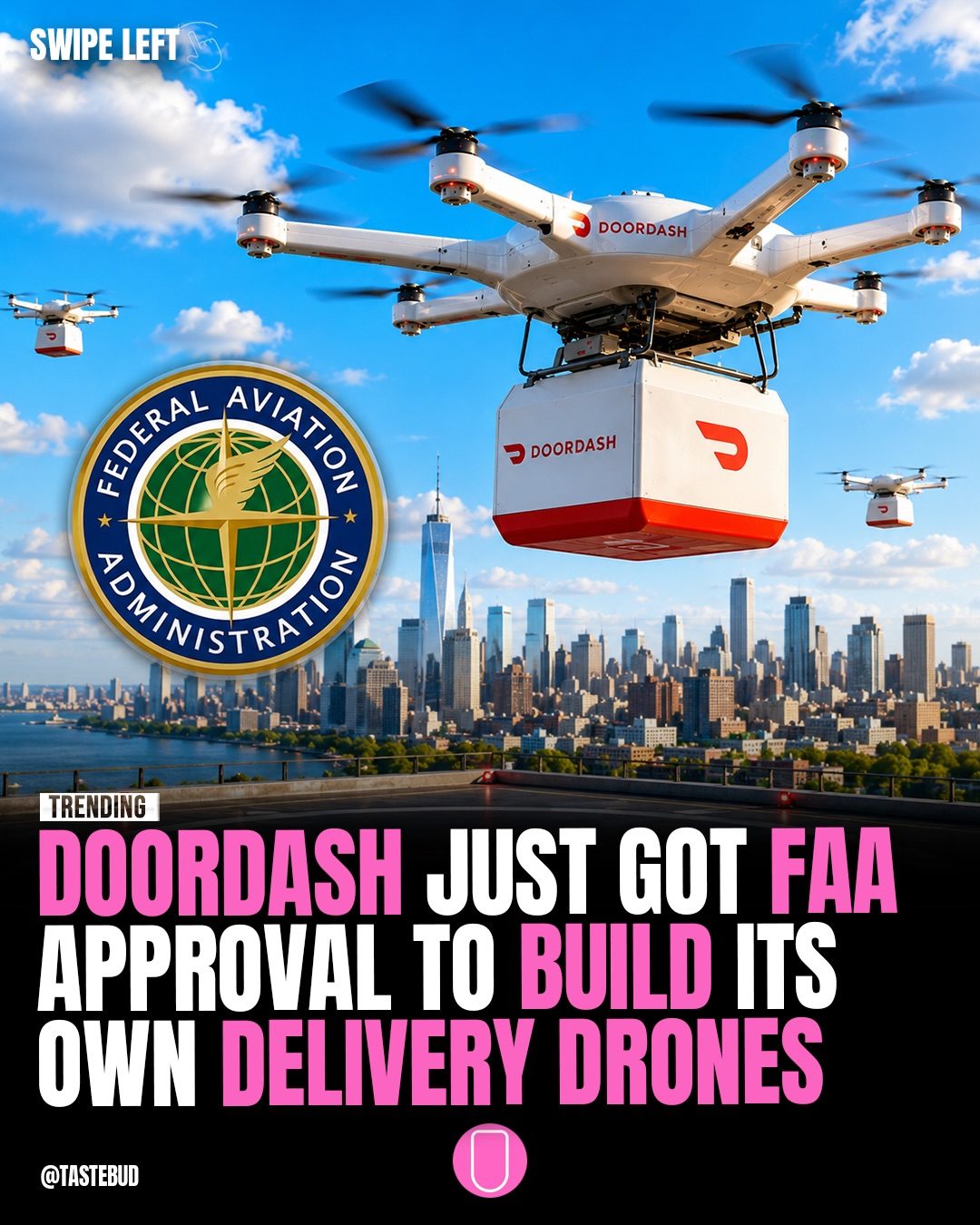 DoorDash's Drone Delivery Revolution: FAA Approval for Autonomous Flights