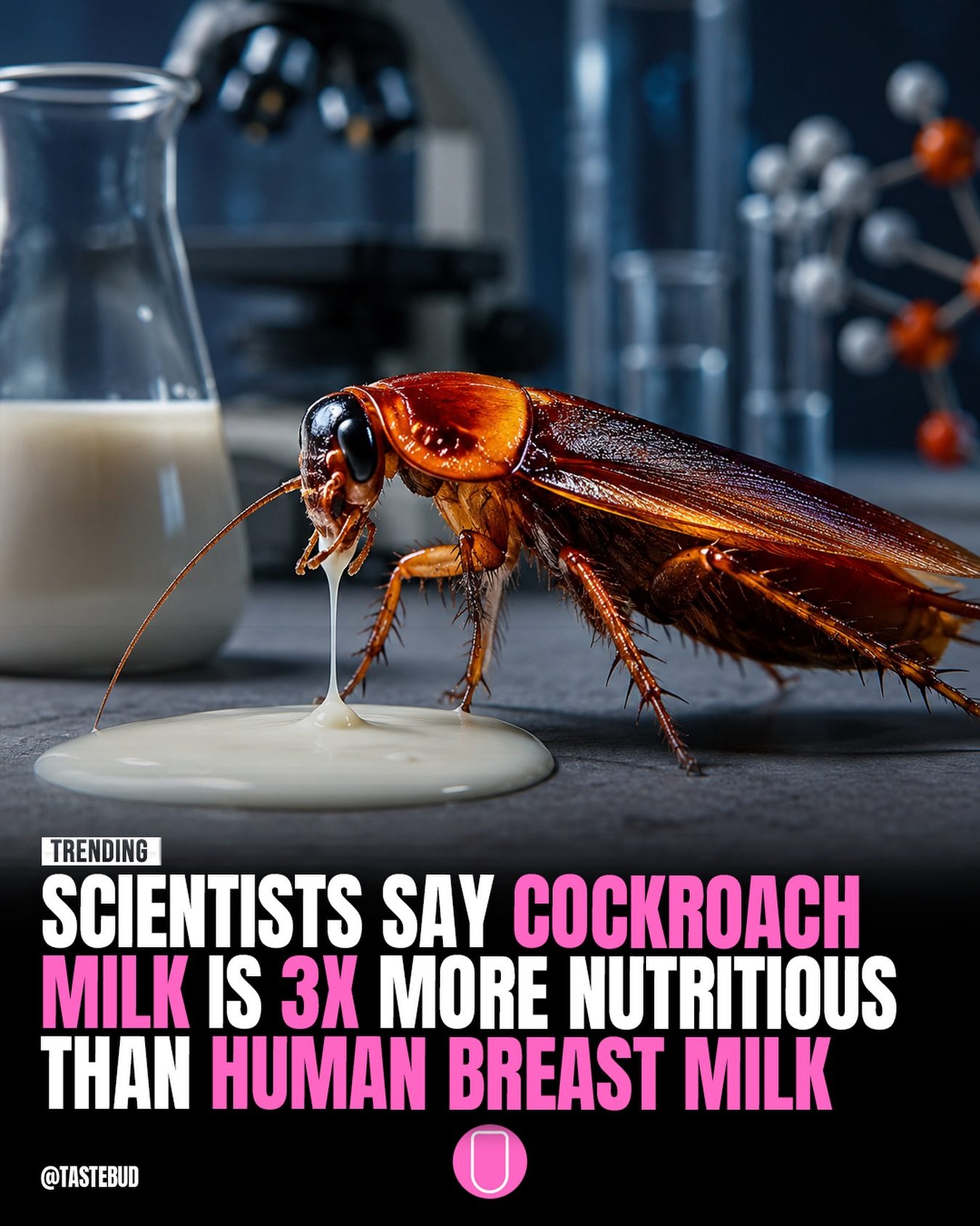 Cockroach Milk: More Nutritious Than Breast Milk