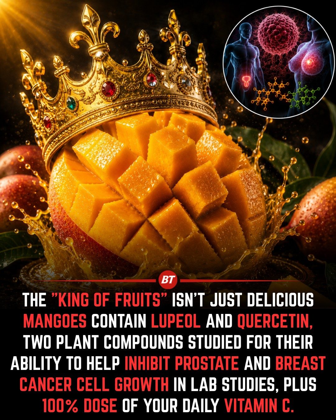 Mango: The Cancer-Fighting Fruit with 100% Daily Vitamin C