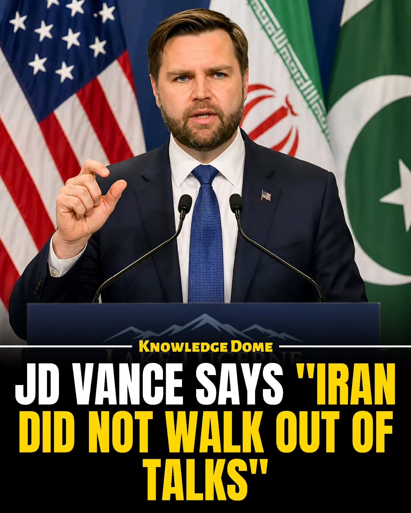 Vice President Vance Clarifies Iran Talks: No Walkout, Progress Made
