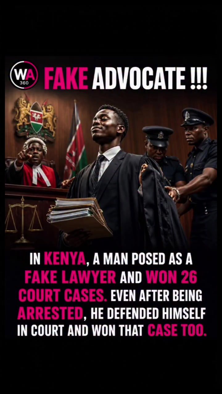 Man Impersonates Lawyer and Wins 26 Cases in Kenya: Shocking Tale