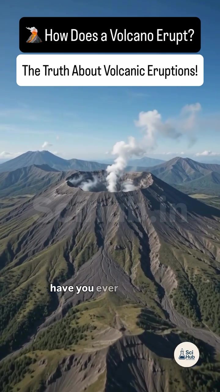 **The Process of Volcanic Eruptions Explained by SciHub**