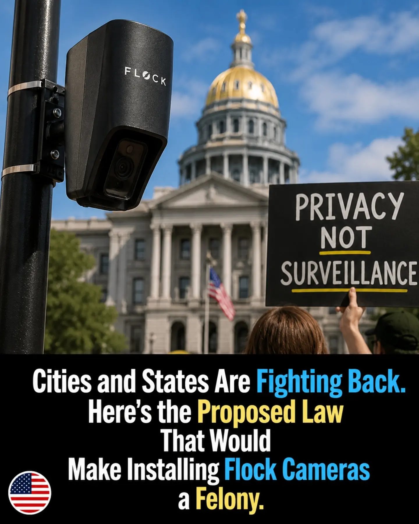 Flock Surveillance Cameras Face Legal Challenges Over Privacy