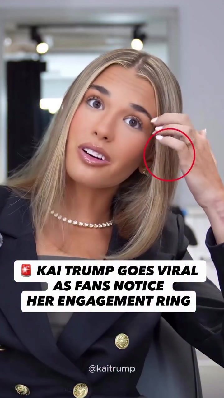 Kai Trump’s Engagement Ring: Fans React