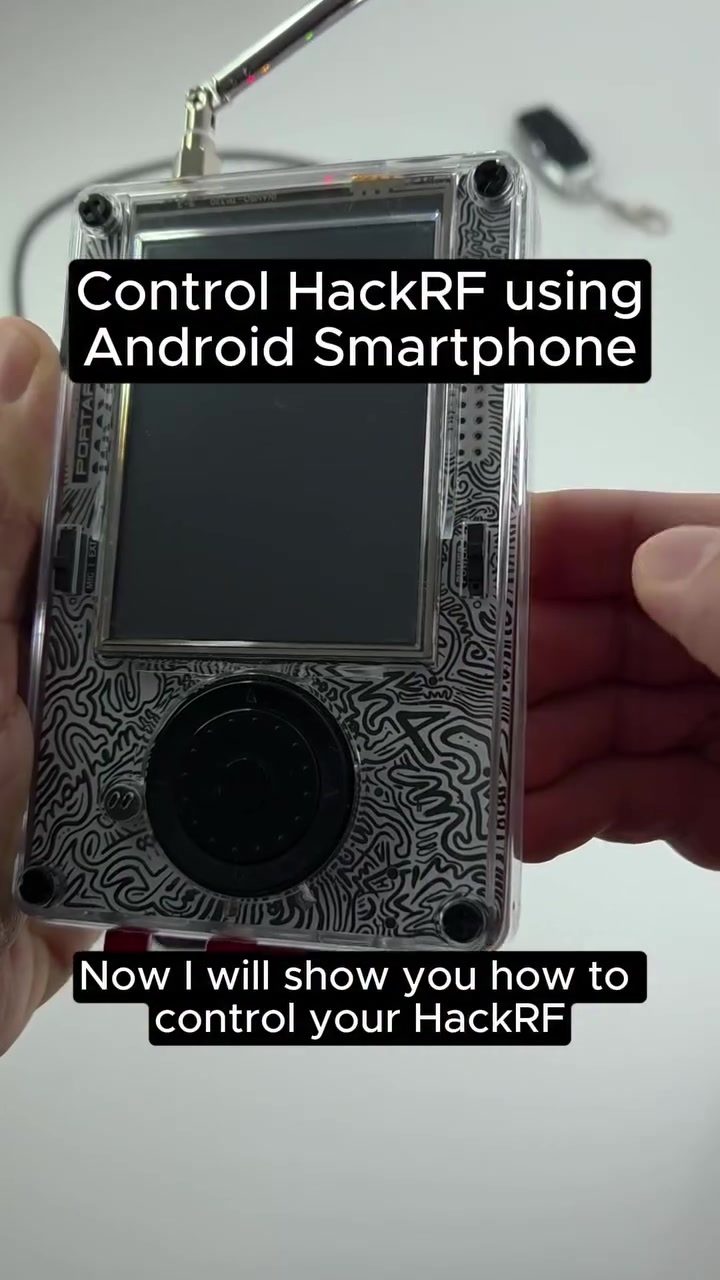 Android Users: Control HackRF with Smartphone for Frequency Analysis