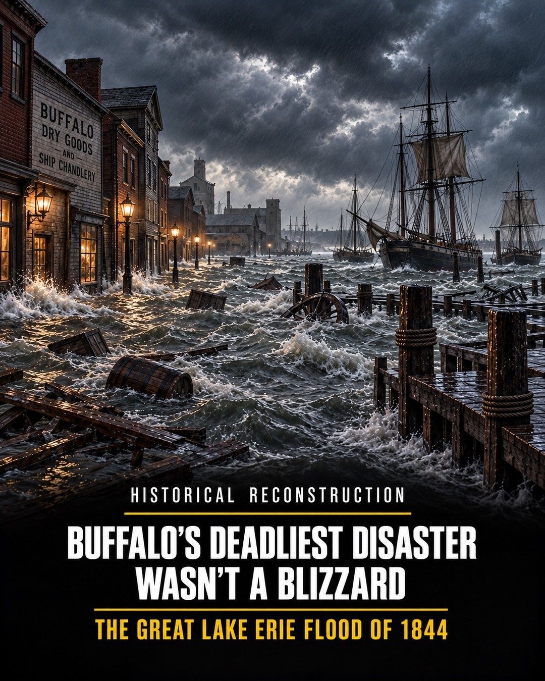 Great Lake Erie Flood of 1844: Buffalo's Deadliest Disaster