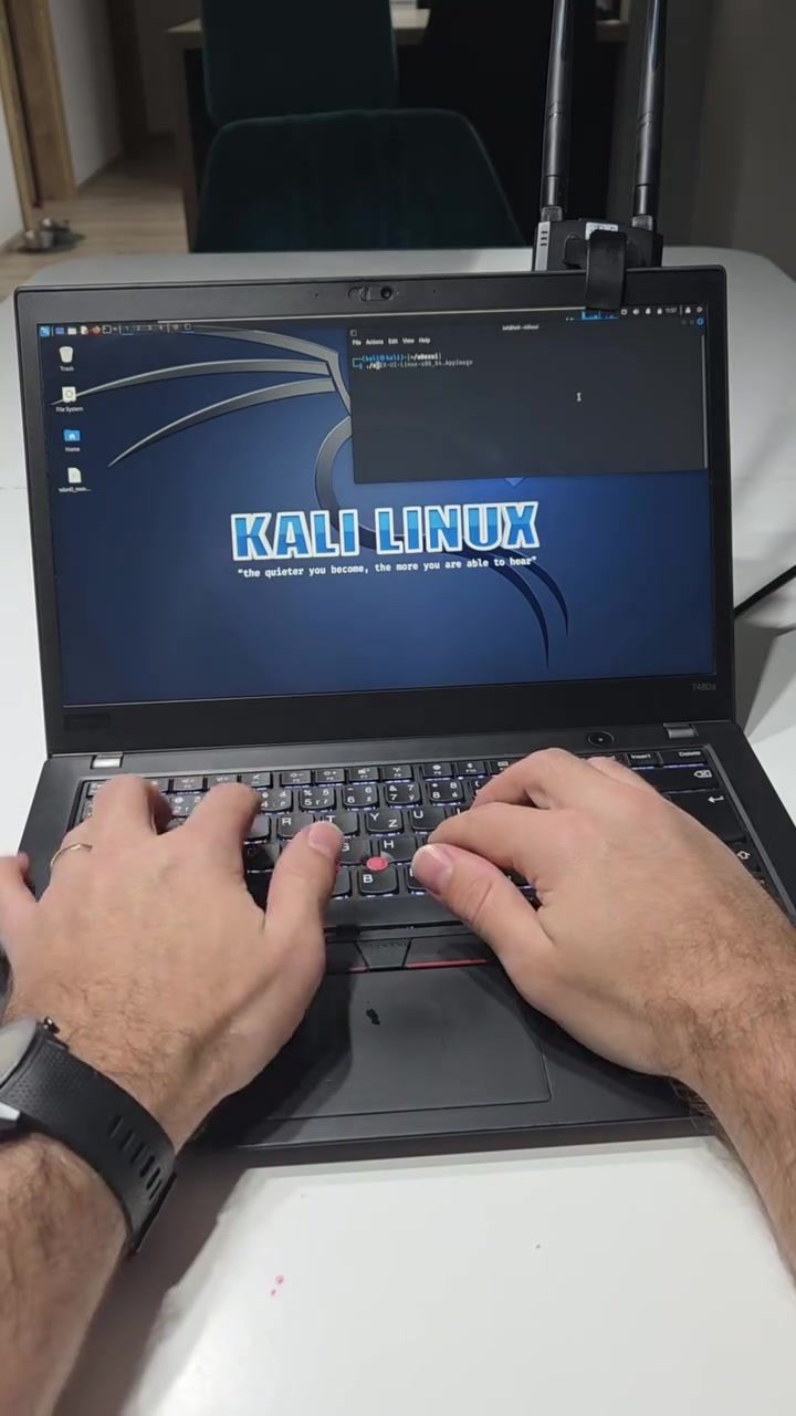 Explore Kali Linux: Network Security with a Lenovo Laptop