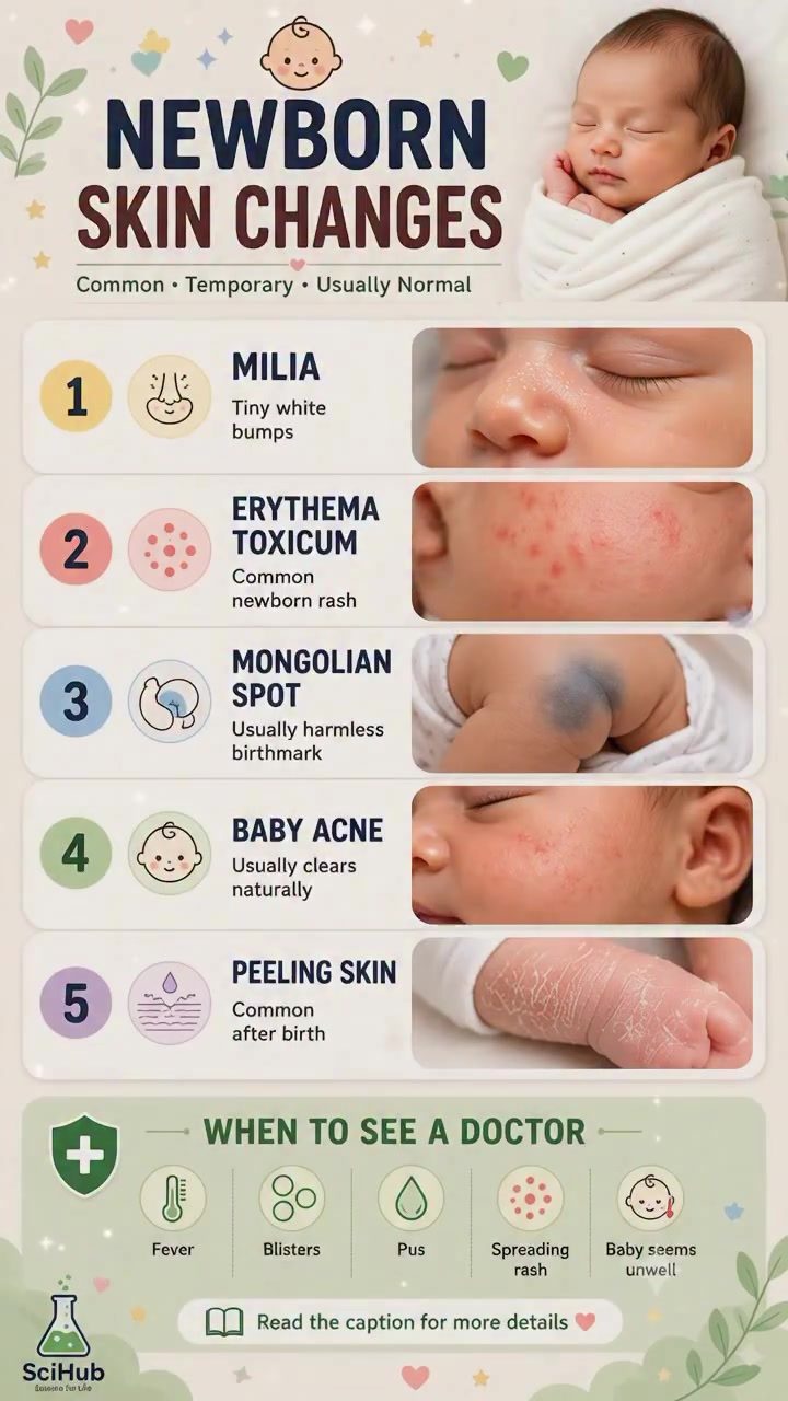 Understanding Newborn Skin Changes: When to Worry