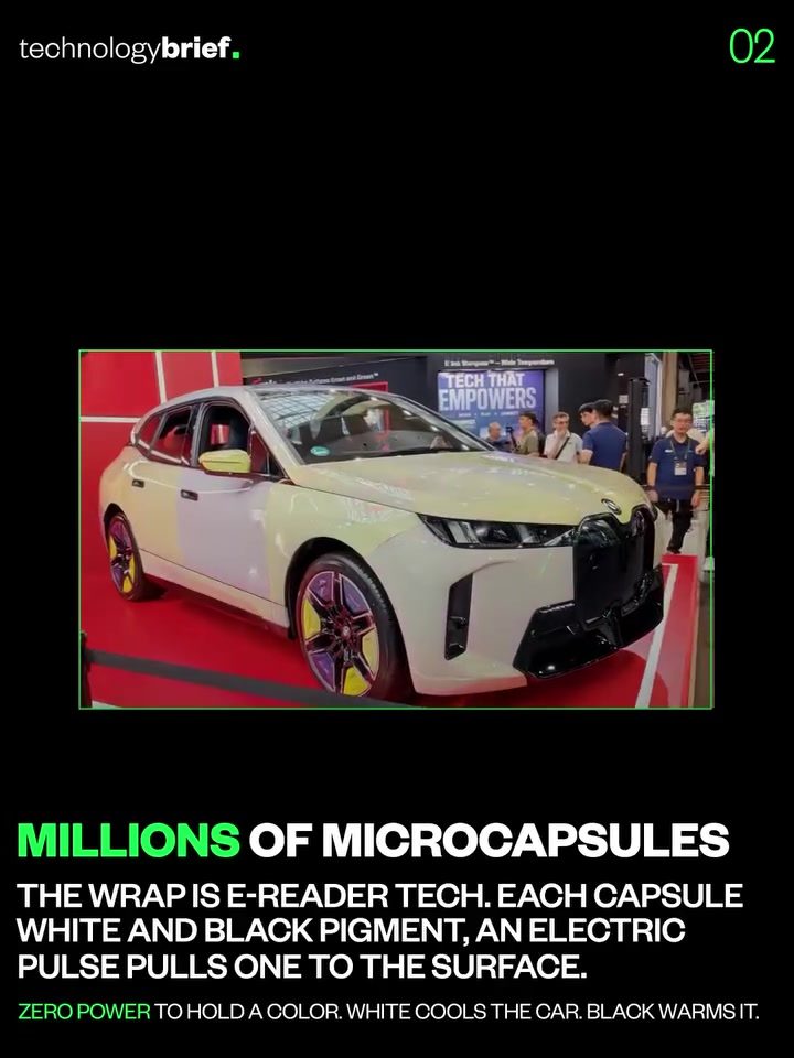 BMW iX Flow: Revolutionizing Cars with Color-Changing Tech