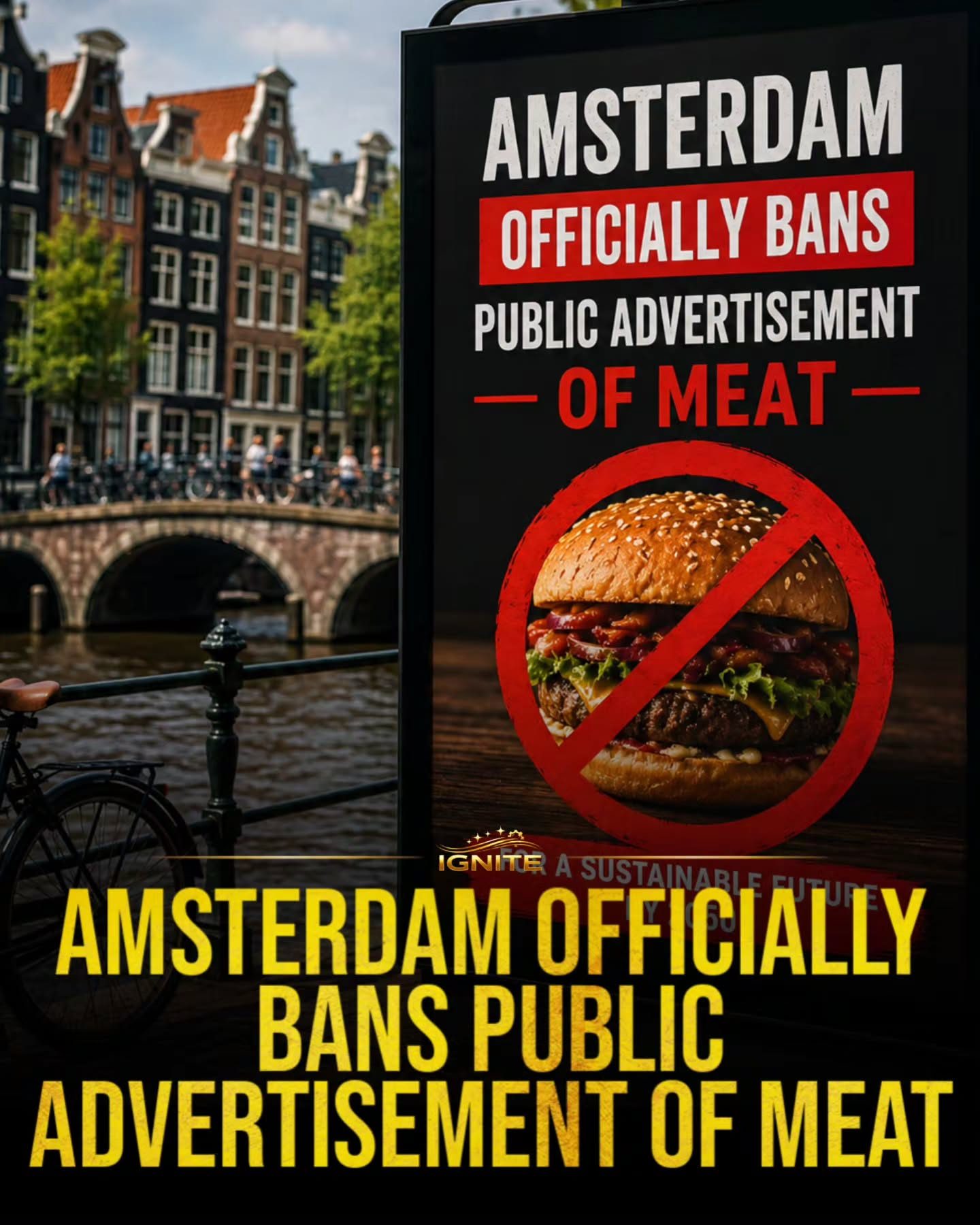 Amsterdam's Ban on Meat Ads: A Step Towards Sustainability