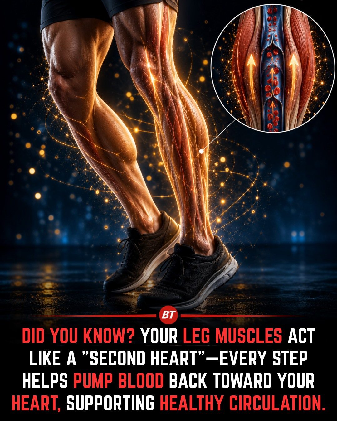 Leg Muscle Role in Circulation: Your Body's Second Heart
