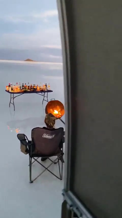 Lakeside Gathering: Serene Evening by the Water