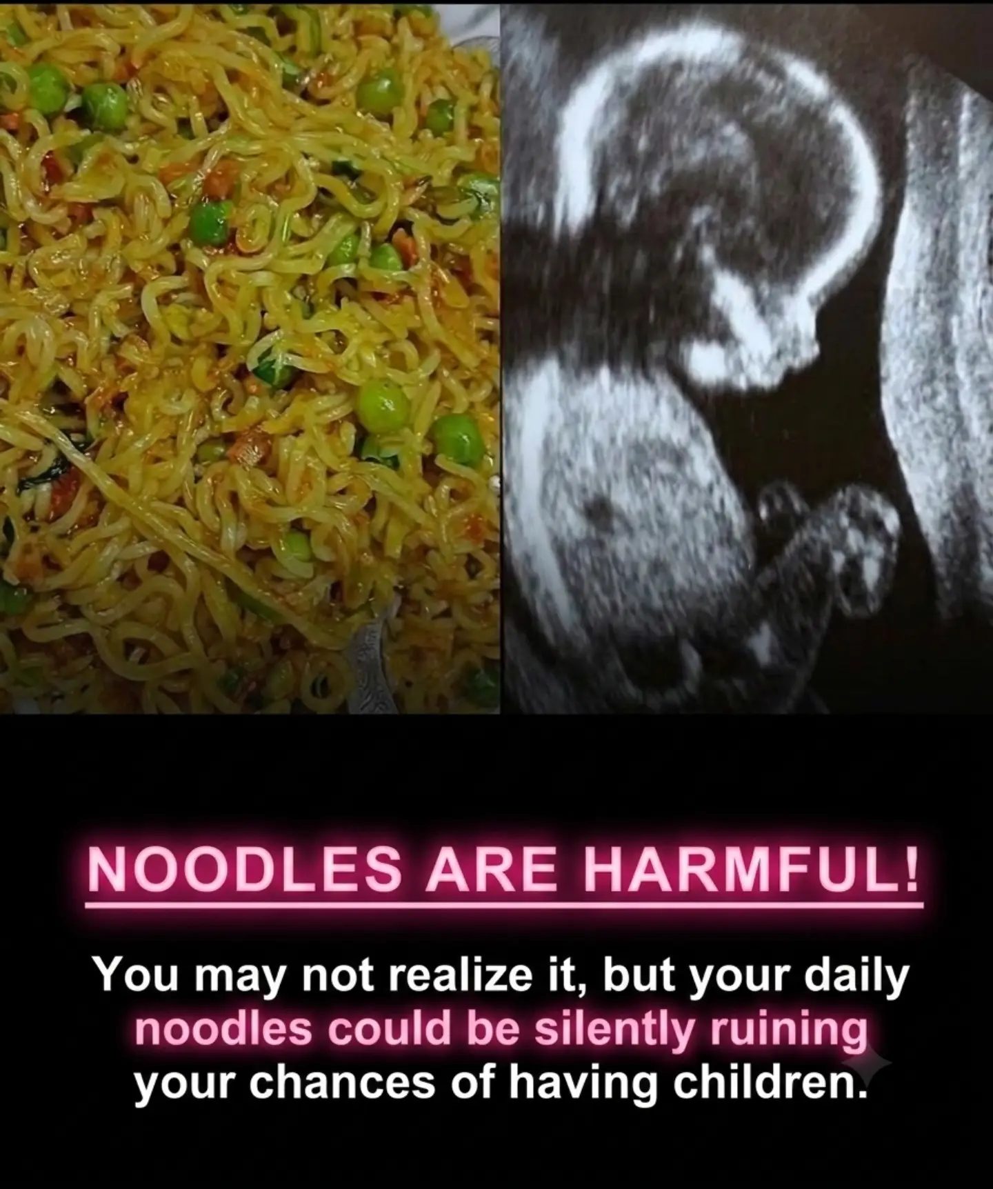 Is Noodle Consumption Really Harmful to Fertility?