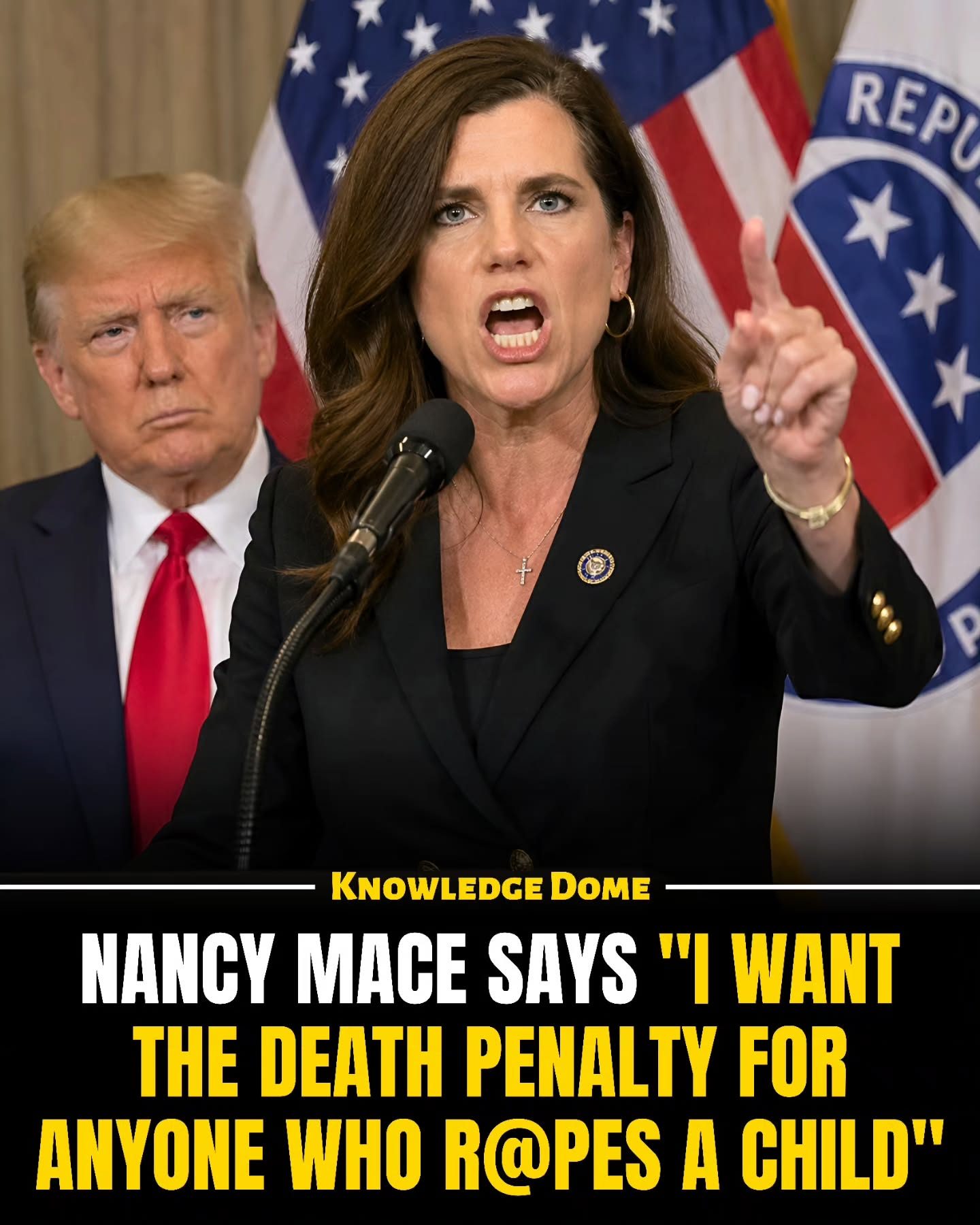Death Penalty Bill for Child Rape Introduced by Nancy Mace