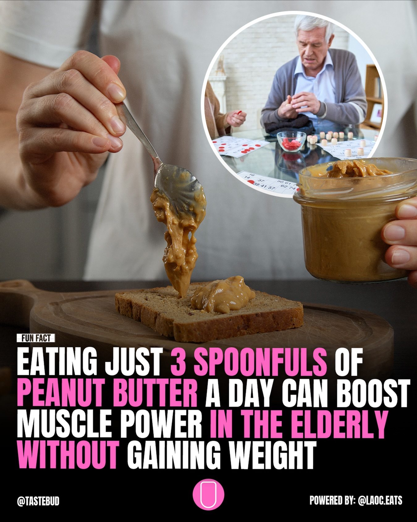 How Peanut Butter Can Boost Muscle Power in Older Adults
