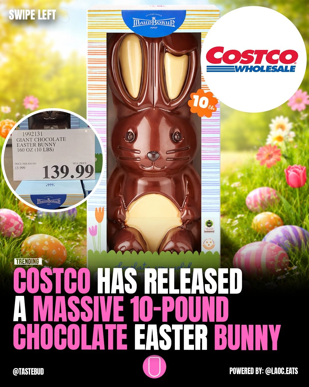 Pete the Bunny: Costco's Massive 10-Pound Chocolate Easter Centerpiece