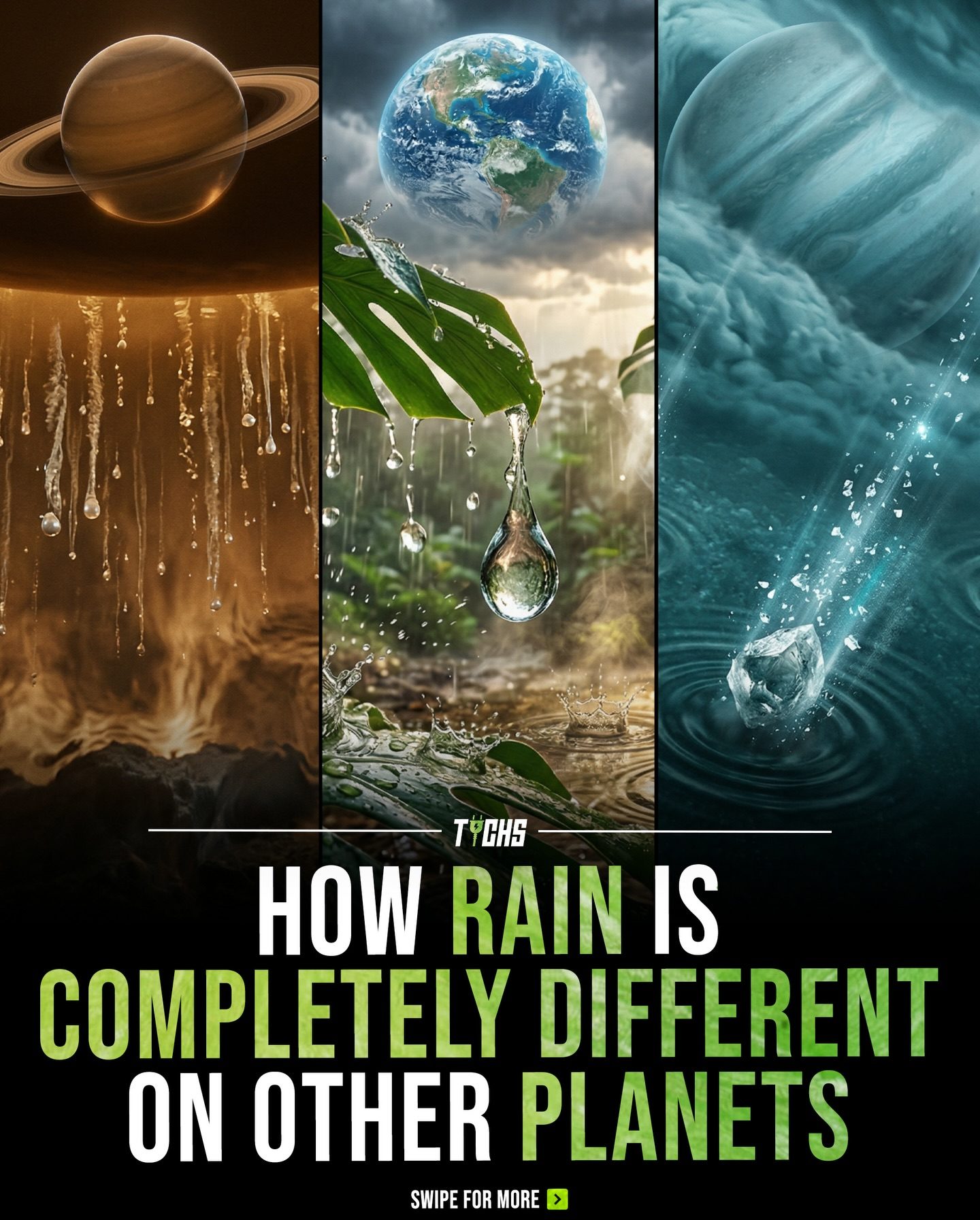 Extreme Rain: How Precipitation Differs Across the Solar System