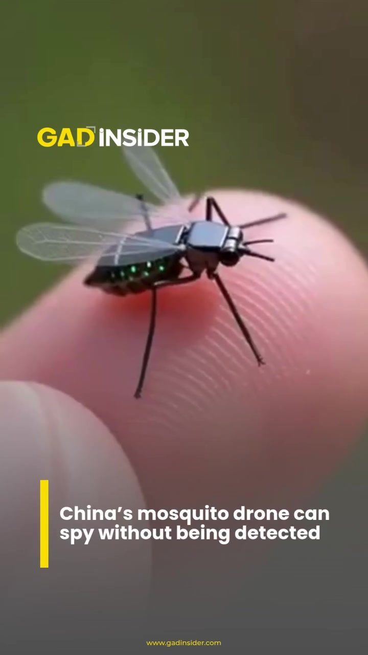 Revolutionary Mosquito-sized Drone from China for Stealthy Surveillance