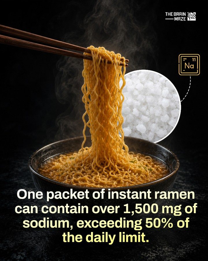 The Shocking Truth About Instant Ramen's Sodium Levels