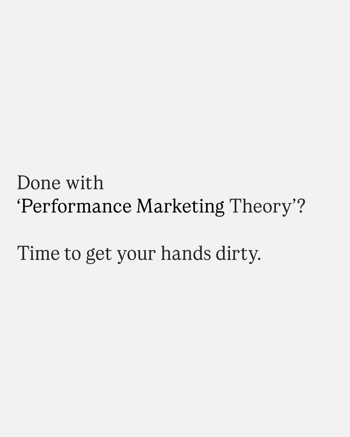 Join the 60-Day Performance Marketing Challenge