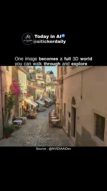 NVIDIA's AI: Explore 3D Worlds from Single Images