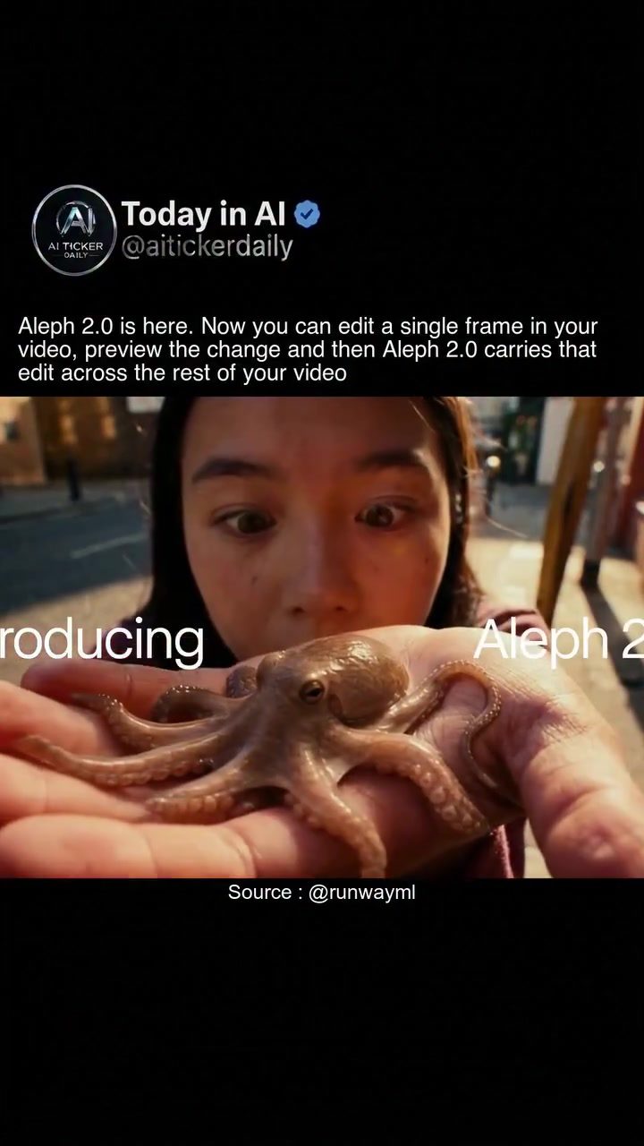 AI Image Editing Simplified with RunwayML's Aleph 2.0
